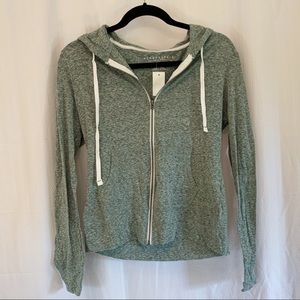 Aeropostale Green Zip Up Sweatshirt - NWT